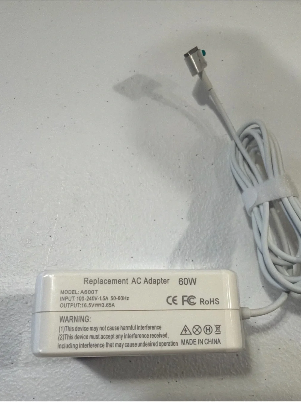 60W Magsafe T Tip AC Power Adapter Charger For Macbook Pro 13